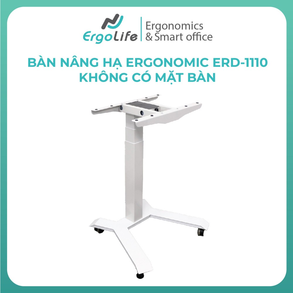 Ergonomic desk ERD-1110 Có mặt bàn