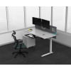 Ergonomic desk ERD-2300BZ (Flexispot ET223BZ) no desktop