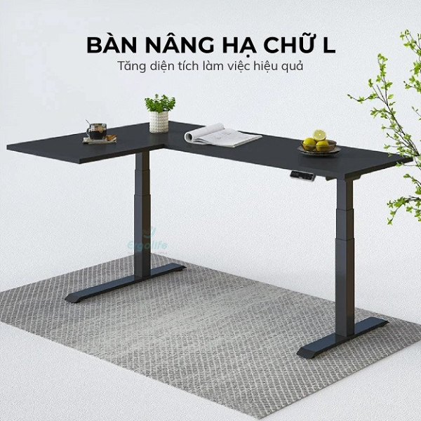 Bàn nâng hạ thông minh Ergonomic ED223DL (Chân L)