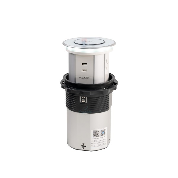 Ổ Cắm Điện Smart Home Âm Bàn Tích Hợp Sạc Không Dây KLASS SN-001