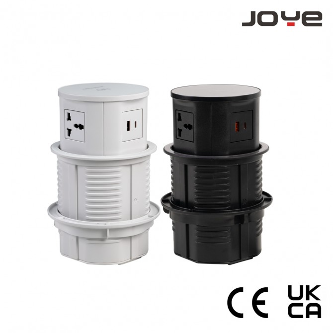 Ổ Cắm Điện Âm Bàn Tích Hợp Sạc Không Dây OEUP021C