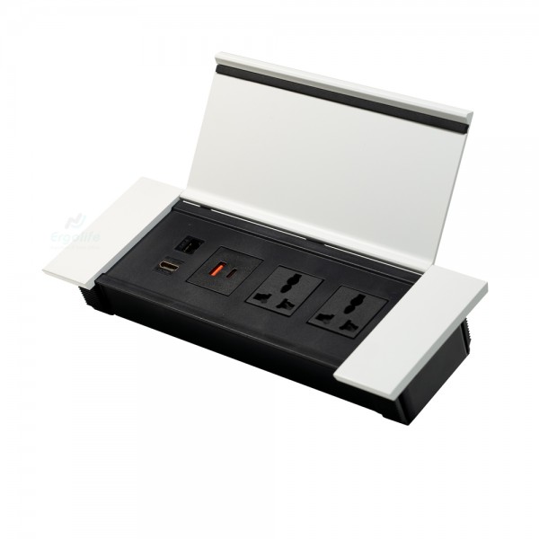 Ổ điện âm bàn nắp lật OEXH205A/AC