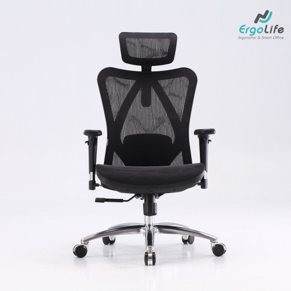 Ghế Công Thái Học M57 Đen/Xám