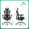 Ergonomic Chair Sihoo V1 Black/ Grey