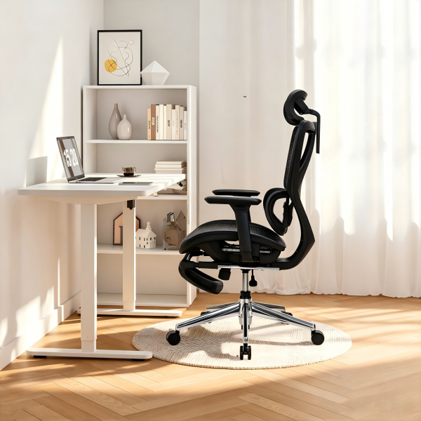Ghế Công Thái Học RC-1194E Đen/Xám