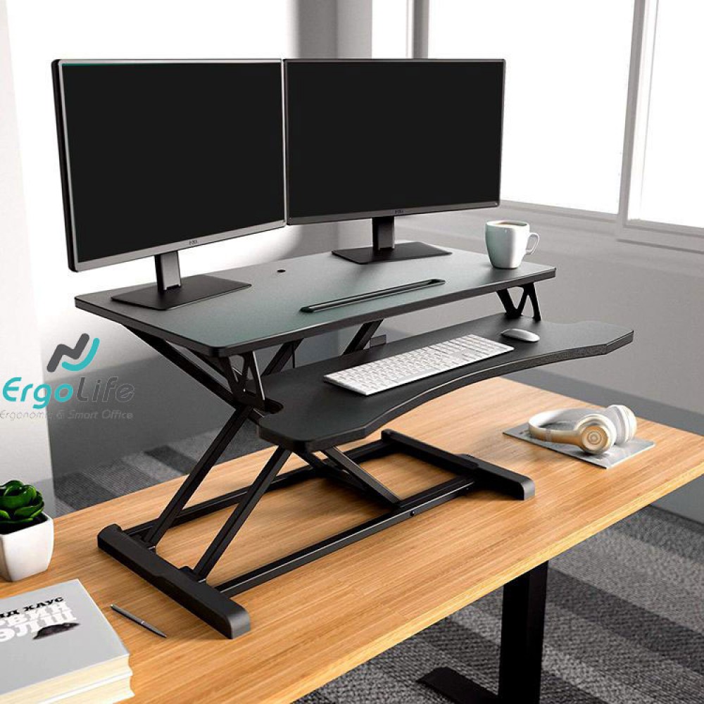 Ergonomic standing desk converter ERD-100