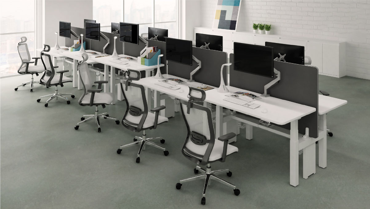 Bàn nâng hạ ET223H thực tế