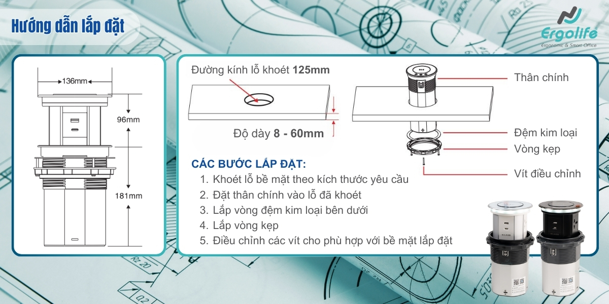 Hướng dẫn lắp đặt Klass SN-001