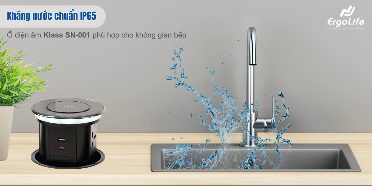 Khả năng kháng nước IP65 Klass SN-001