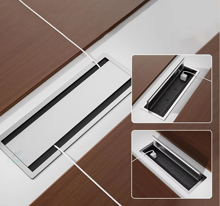 Ổ điện âm bàn OEFG200B cắm điện 2 chiều