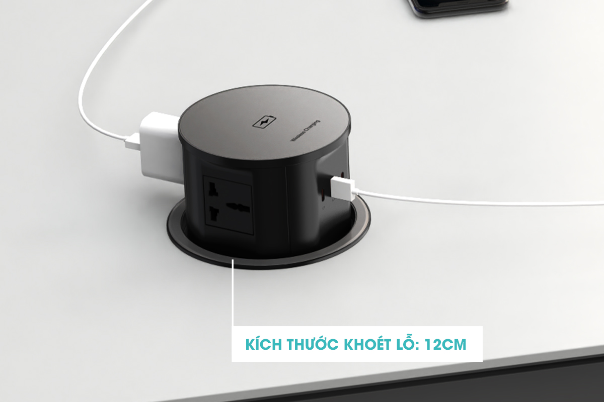 Ổ điện OEUP021C kích thước nhỏ gọn