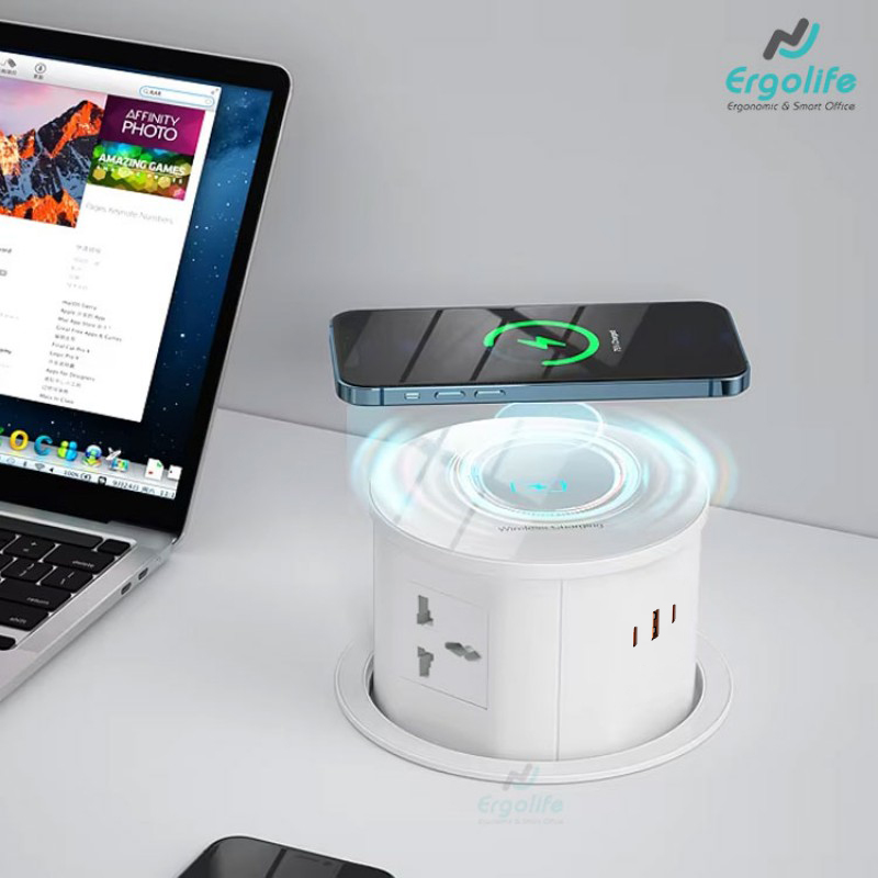 Ổ điện OEUP021C sạc nhanh không dây 15W