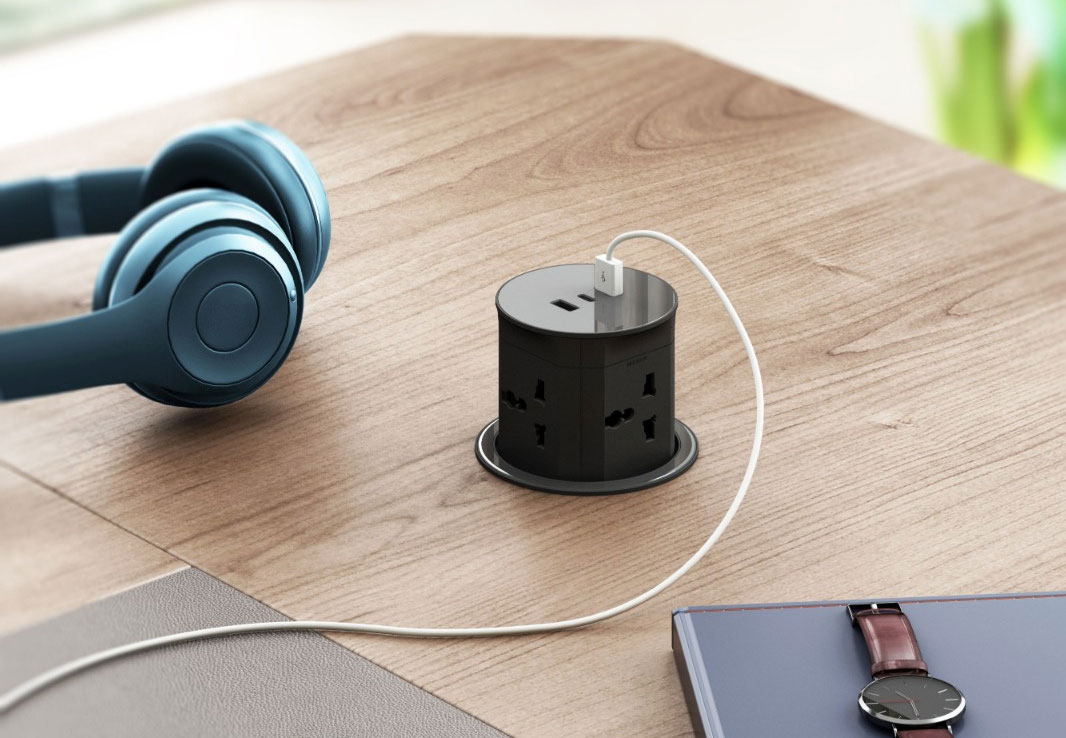 Ổ điện âm bàn OEUP011 thiết kế hiện đại