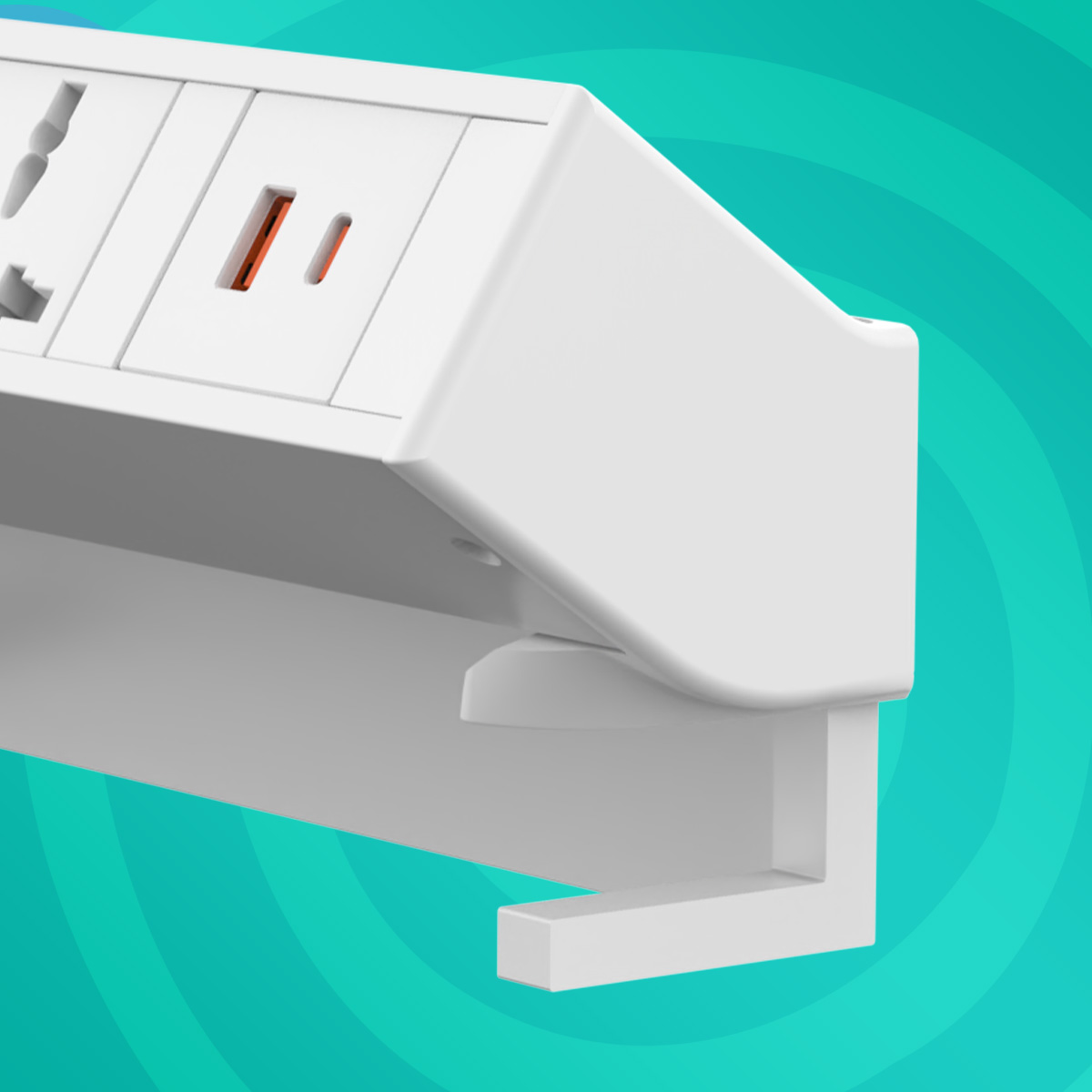 Chân kẹp mặt bàn ổ điện OEXH302JC