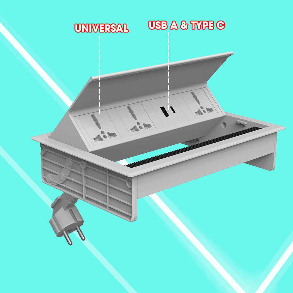 Ổ cắm đa năng USB A Type C