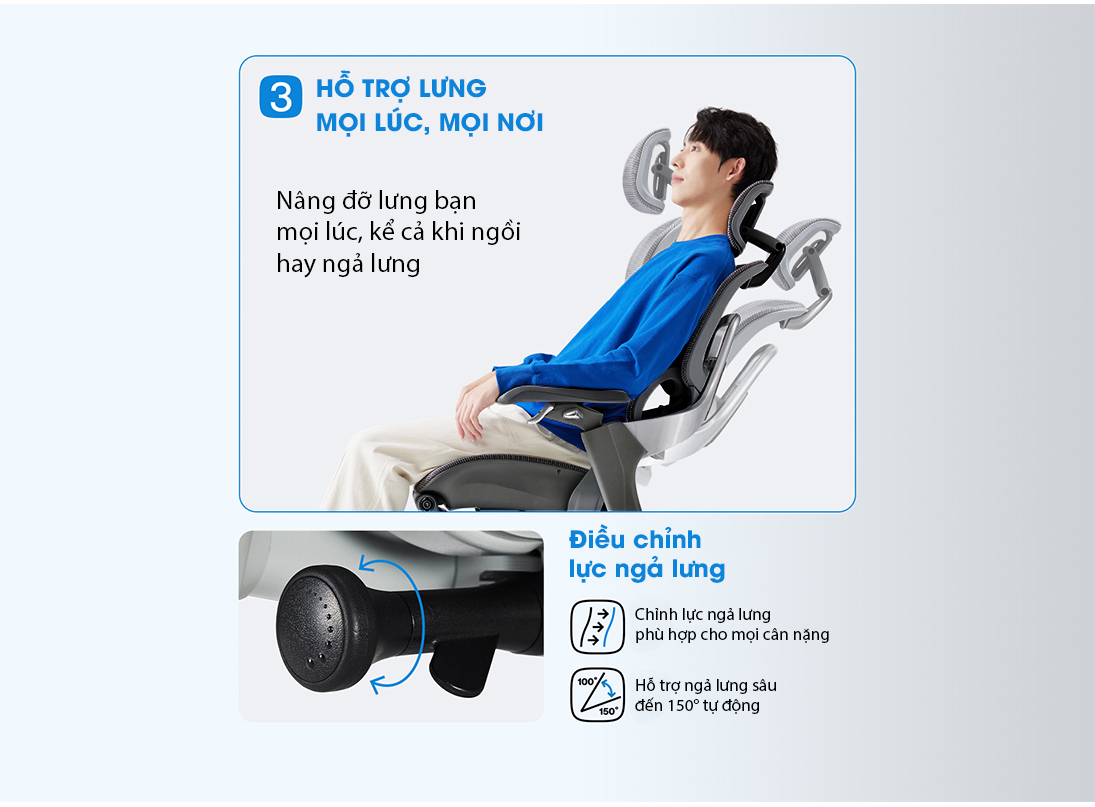 Ghế UE RC-1161E hỗ trợ lưng hoàn hảo Ghế UE RC-1161E hỗ trợ lưng hoàn hảo