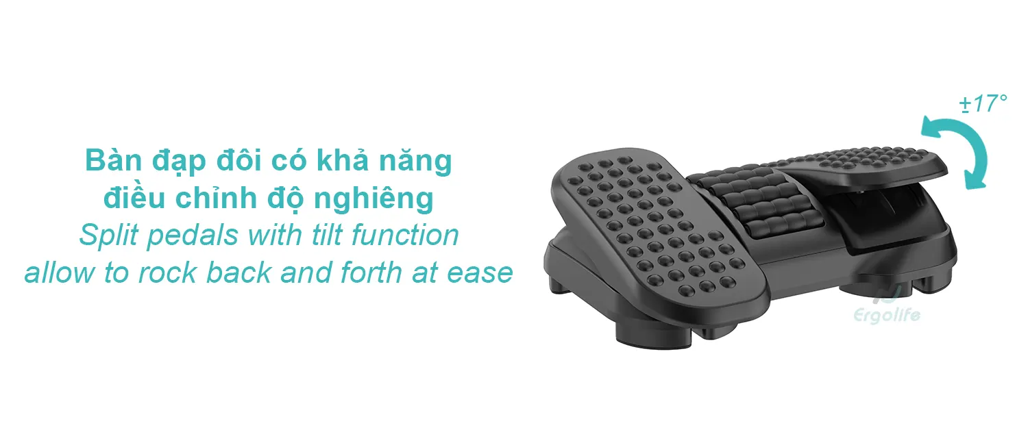 Bàn đạp đôi giá kê chân FR16-01