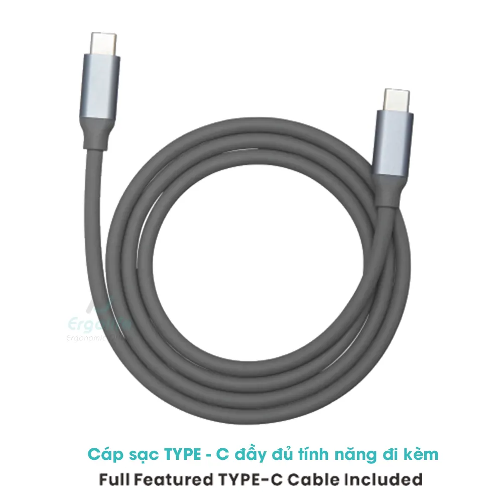 Tặng kèm cáp sạc TYPE-C