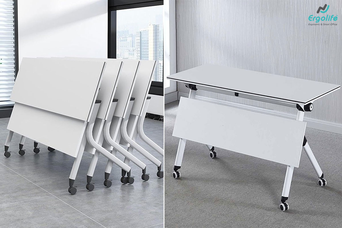 Bàn xếp thông minh có khả năng xếp gọn Bàn xếp thông minh có khả năng xếp gọn