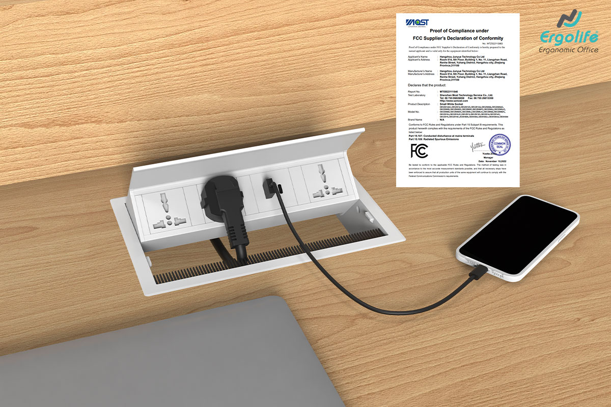 Ổ điện có chứng nhận FCC