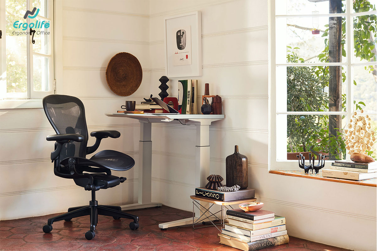 Ghế công thái học herman miller aeron 2