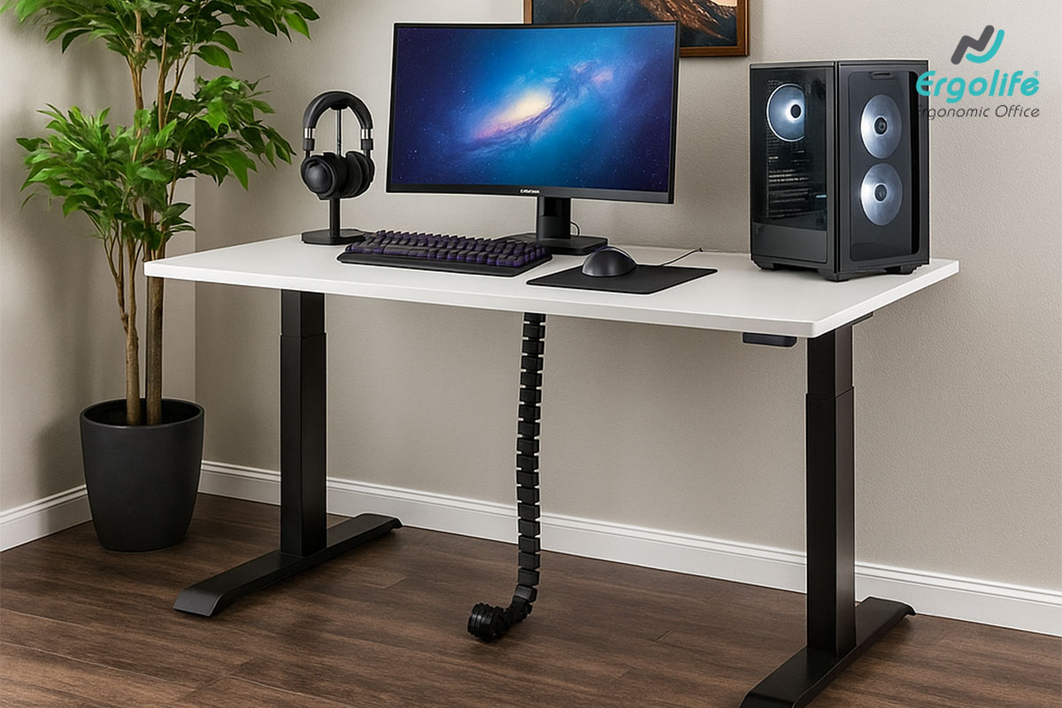 Ống xếp dây điện giúp tối ưu không gian làm việc