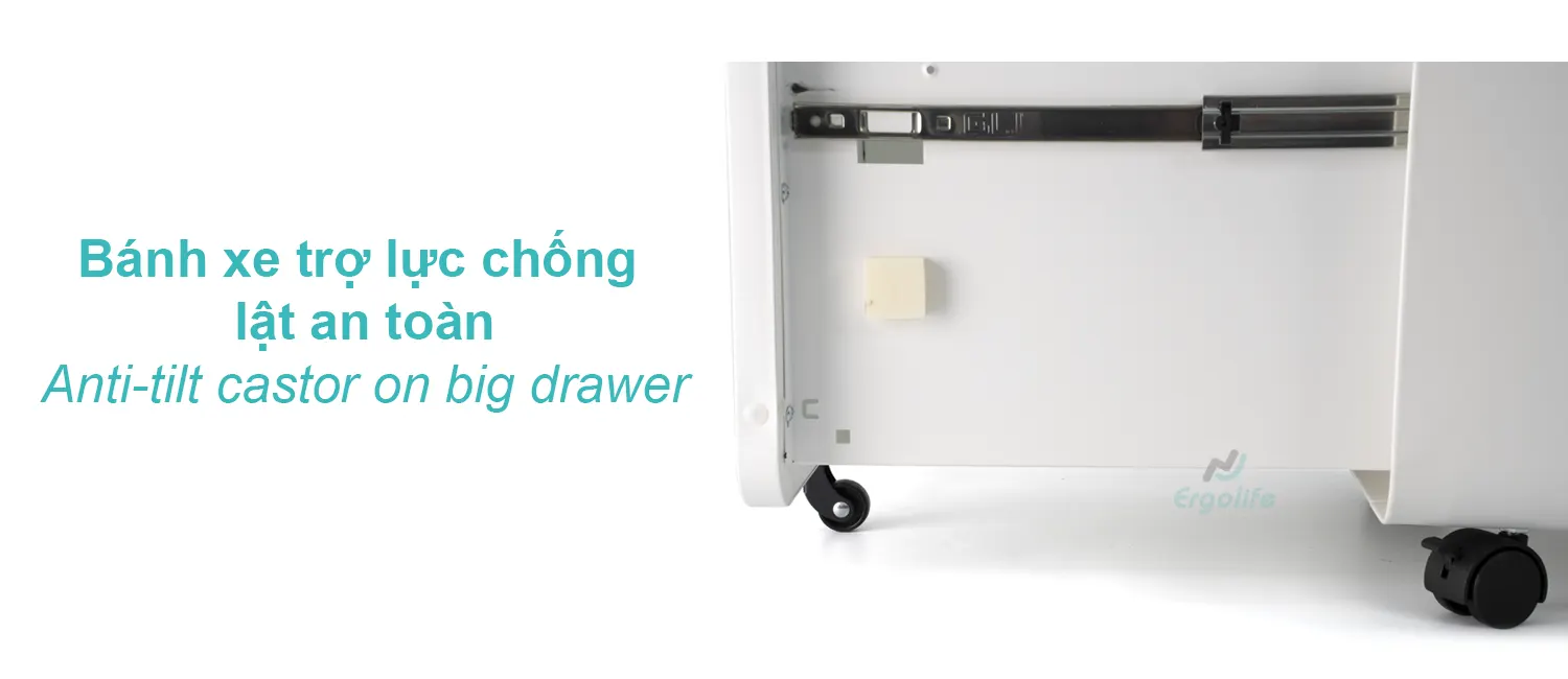 Bánh xe trợ lực tủ ERM-01