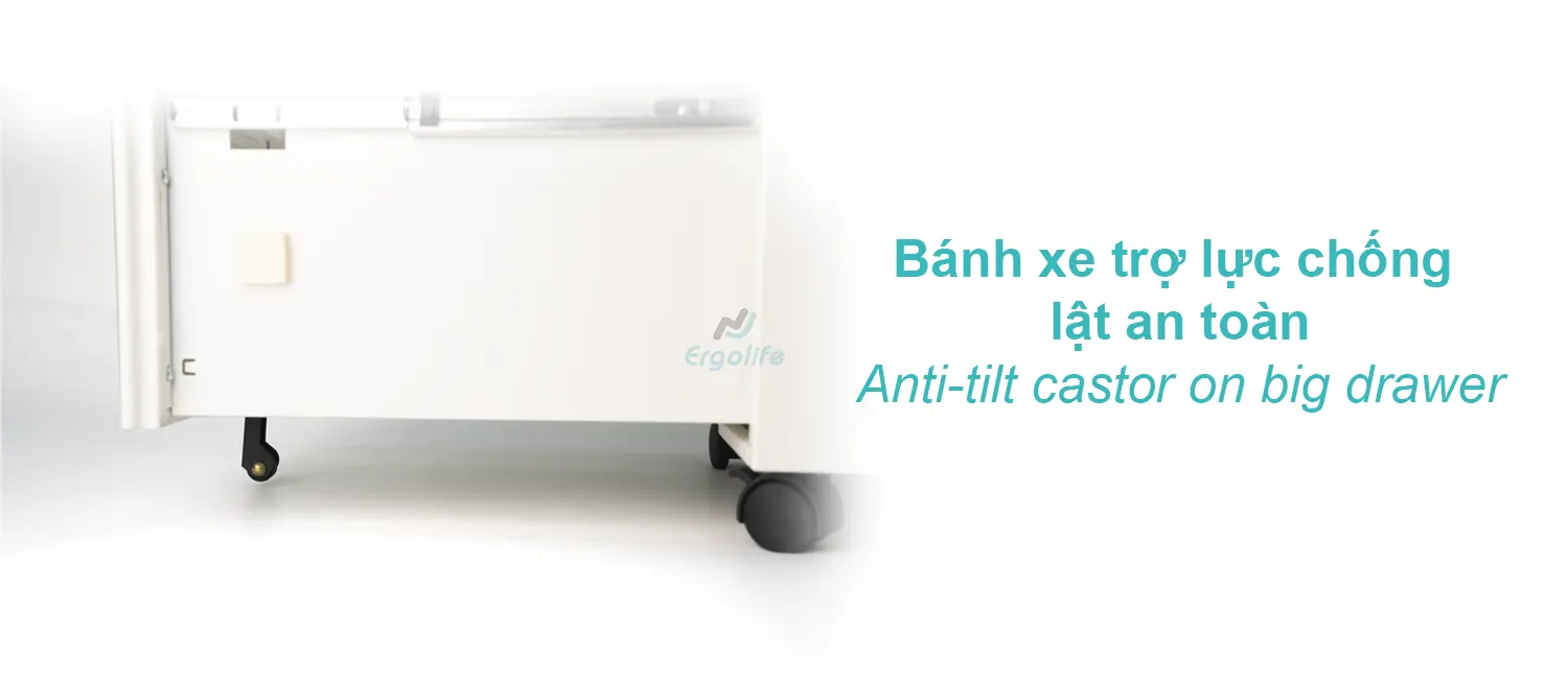 Bánh xe trợ lực tủ ERM-04