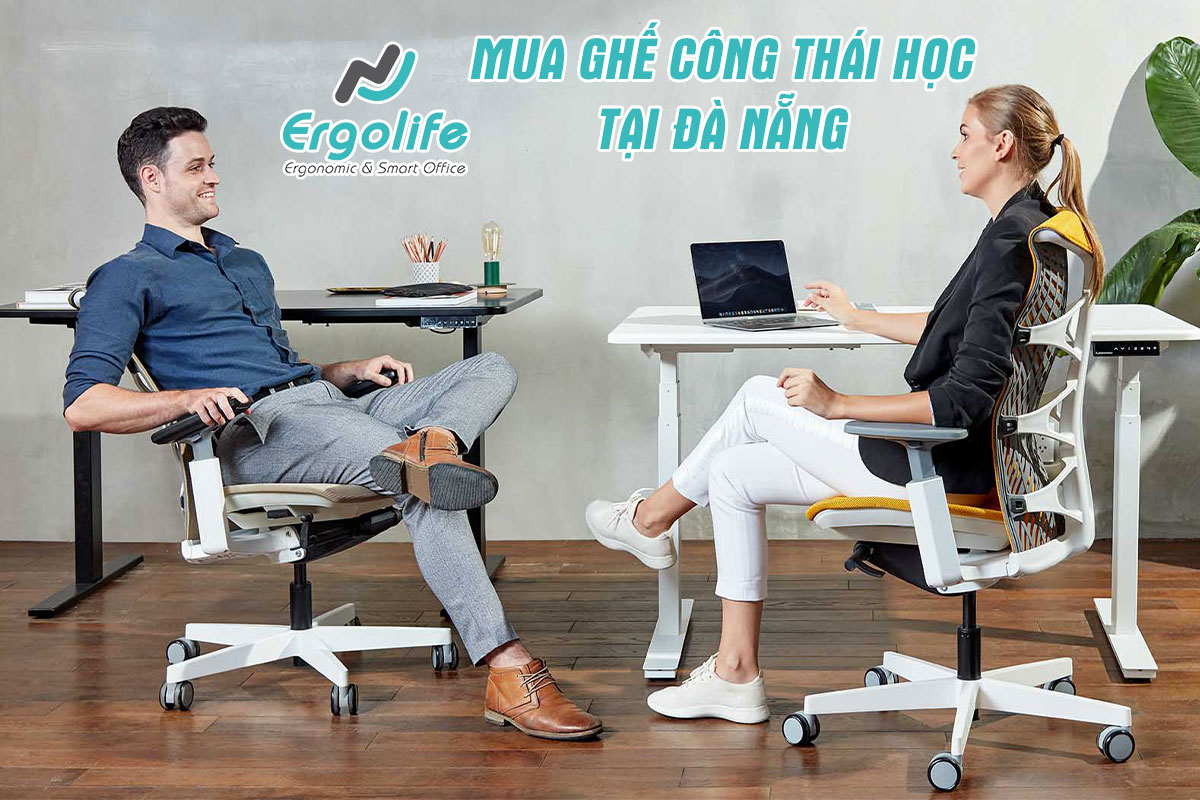 Nơi bán ghế công thái học Đà Nẵng, 5 mẫu ghế lưới công thái học cao cấp